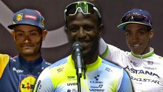 Giro d'Italia 2024 - 3 Eritreans Biniam Girmay, Henok Mulubrhan, Amanuel Ghebreigzabhier participate