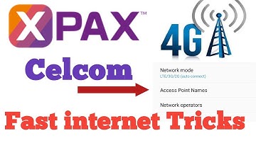 internet speed fast tricks celcom 4g apn setting 2022