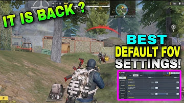 THIS DEFAULT FOV SENSITIVITYHELPS TO IMPROVE YOURAIANACURACY IN BATTLE ROYAL| CODM