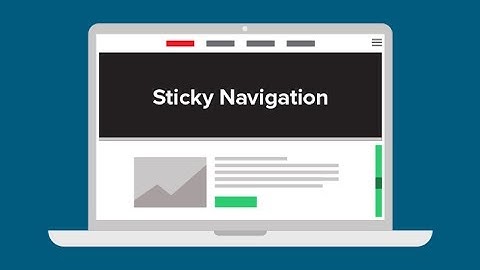 Sticky Navigation ( Drupal 8 Tutorial )