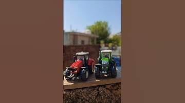 Which majorette tractor is best ?  fendt 939 vs massey ferguson 8737 #automobile #majorette #tractor
