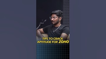 How Zoho Company Checks Aptitude in Interviews (Tamil) | aptitude round in zoho