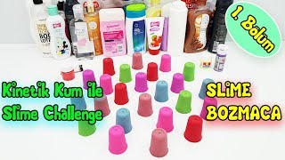 Kinetik Kumdan Ne Çıkarsa Slime Challenge 1 Bölüm Vak Vak Tv