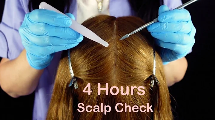 ASMR ~ 4 HOURS ~ Scalp Check with Bad Results (Whispered)