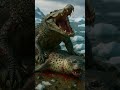 Crocodile vs Ocean Beasts (Shark, Jellyfish, Orca)