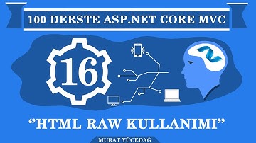 Asp.Net Core Mvc Ders 16 Html Raw Kullanımı