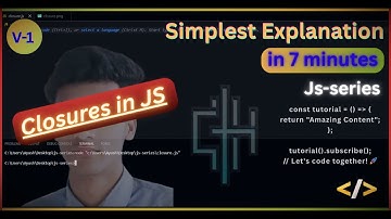 JavaScript Closures Explained in 7 Minutes | Complete Guide for Beginners #JavaScript #Coding