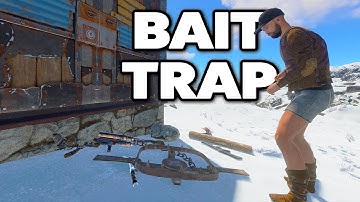BAIT TRAP OUTSIDE A CLAN BASE! - Rust SOLO EP 1 (Building A NEW HOME!)
