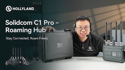 Hollyland Solidcom C1 Pro Tutorial Video
