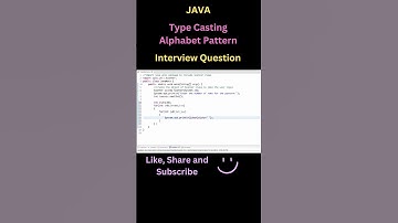 😍Type Casting Java 😍#shorts🔥
