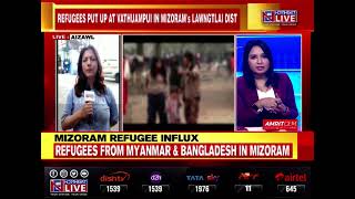 Nearly 50,000 refugees from Myanmar, Bangladesh sheltering  in Mizoram; A special report