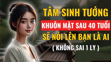 Tâm Sinh Tướng: Vì sao Sau 40 tuổi bạn phải chịu trách nhiệm về Tướng mạo của mình !