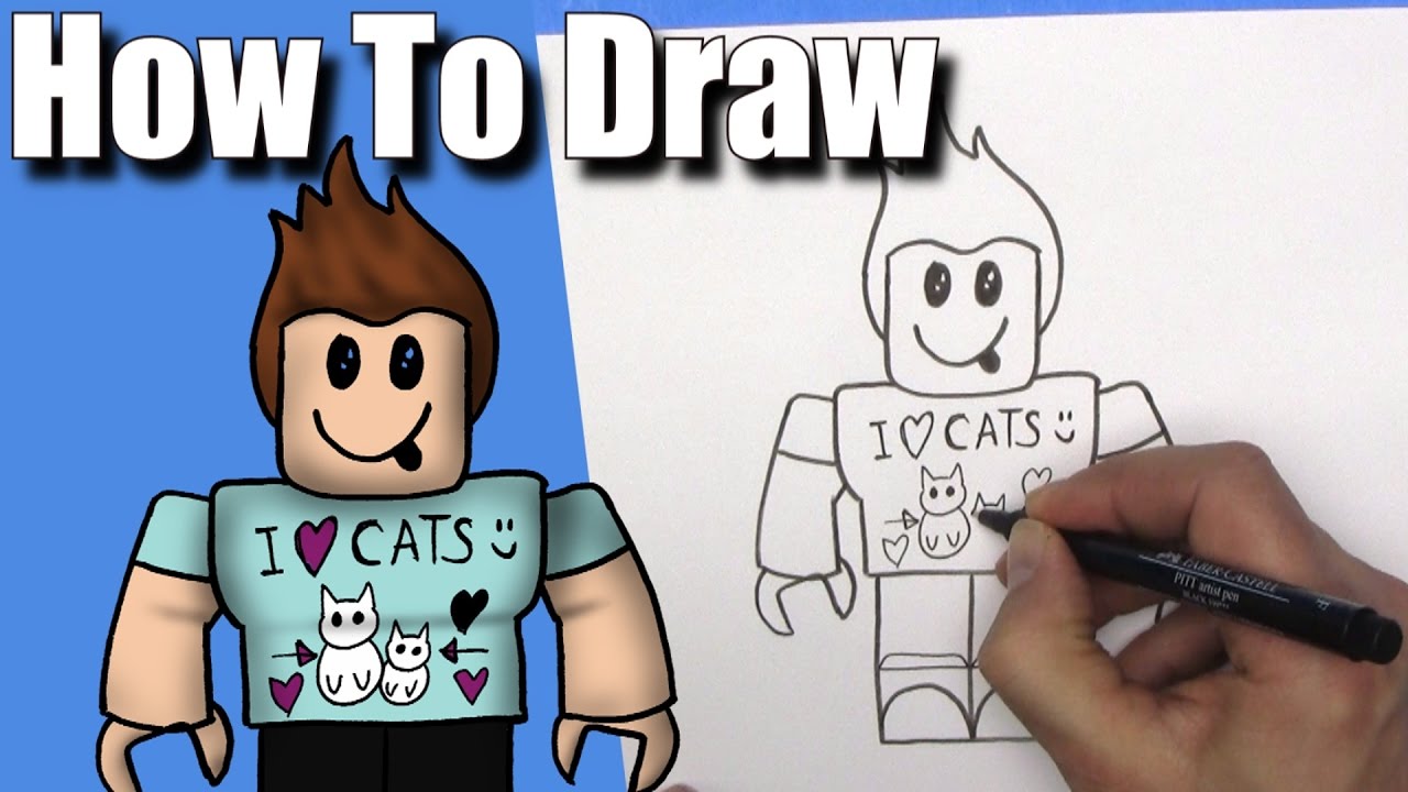 How do you draw a roblox