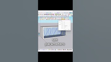 how to create designer facade in sketchup / jhs powerbar plugin