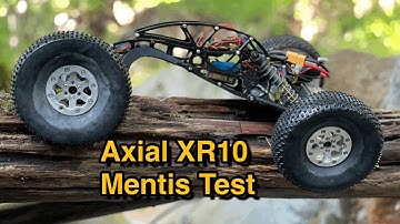 Axial XR10 Mentis test drive