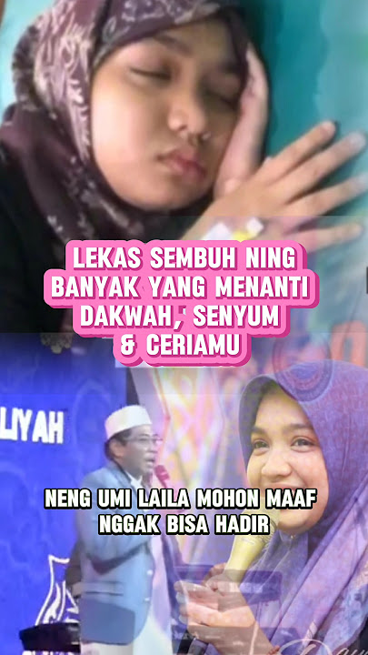 Ning umi Laila sakit dan dioperasi, pengajian Ning umi Laila.