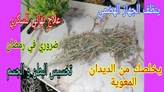 هام في رمضان كاس واحد يخلصك من السكري و الكوليسترول/تنحيف الجسم/علاج الديدان/تنظيف الجهاز الهضمي