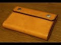 Making a Leather Notebook Cover