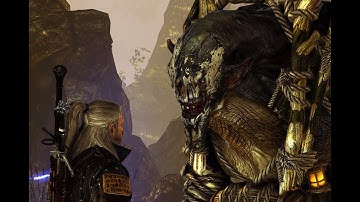The Witcher 2 - Troll Trouble (No vodka, no passage)
