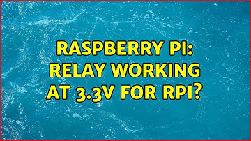 Raspberry Pi: Relay working at 3.3V for RPi?