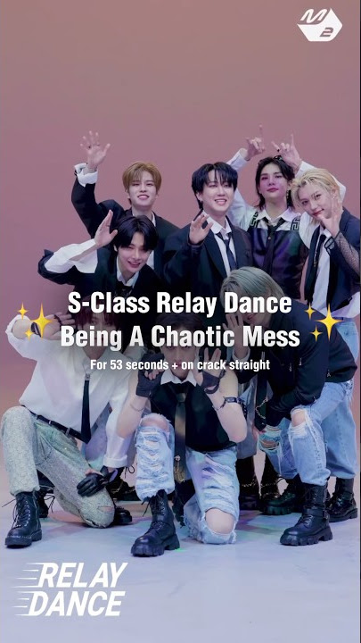 SKZ Relay Dance Being A Chaotic Mess (on crack) For 53 Seconds