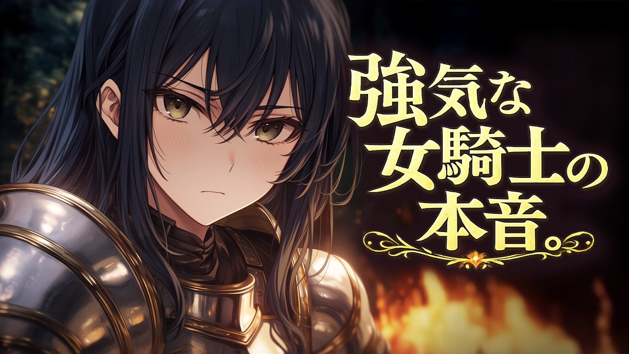 【女騎士/甘】強気な女騎士が混乱魔法をくらって甘くなる。【低音シチュボ/ツンデレ】