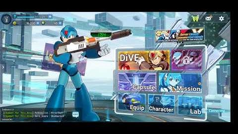 ROCKMAN X DiVE - Gameplay (Android)