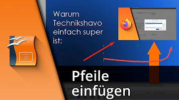 Wie kann man bei OpenOffice Pfeile einfügen?