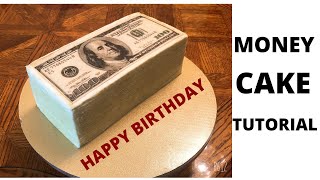 Money cake tutorial. how it was made ...