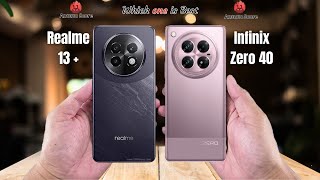 Realme 13 Plus vs Infinix Zero 40  Full comparison ⚡Which one is Best