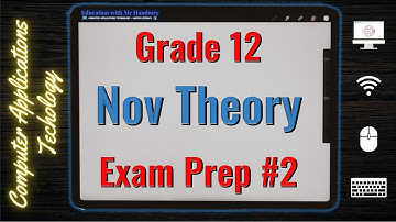 GRADE 12 CAT Theory Final Prep | IEB SEPT Paper | Part 2