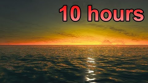 Zelda Ambience | Breath of the Wild 4K | The Sea | Relaxing Ocean Waves ASMR Sleep aid | 10 hours