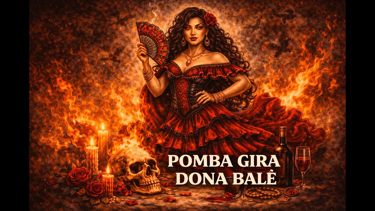 Pomba Gira Dona Balé (Rainha das Almas) - Eu vi uma linda mulher | Versão B (Umbanda da Calunga)