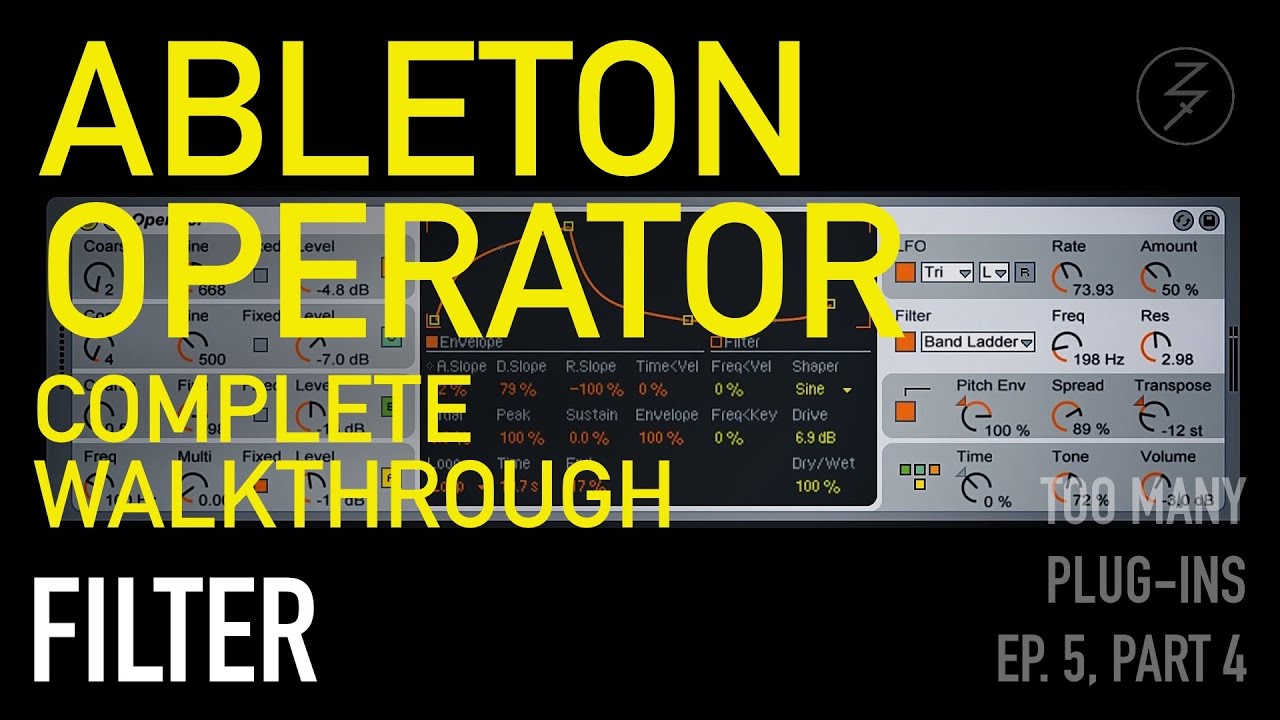 demolition derby TOO MANY PLUG-INS: EP. 5, PT. 4 (Ableton Operator - Filter)