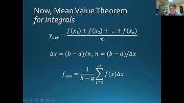 6.5 Average Value of a Function