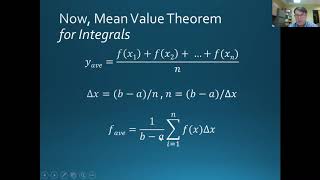 6.5 Average Value of a Function