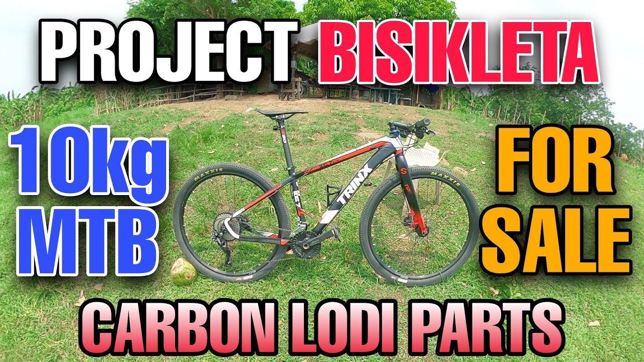 PROJECT BIKE FOR SALE | 10KG 27.5 MTB DEORE GROUPSET | CARBON LODI PARTS -  YouTube