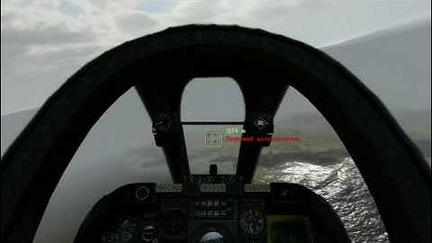 A-10 GBU Bombing using Laser Designator in ArmA 2 (with VopSound 2.1)