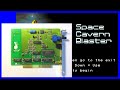 Space Cavern Blaster [MS DOS] Title Screen on Adlib