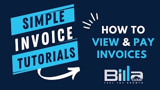 How to View and Pay Simple Invoice | Billa Cloud