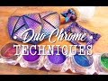 Techniques Duo Chrome sur Pâte polymère l OIL SLICK & CHAMELEON  🎨
