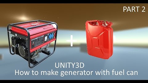 [Unity3D] How to make a power generator (Script in the description) [2/2] [HD]