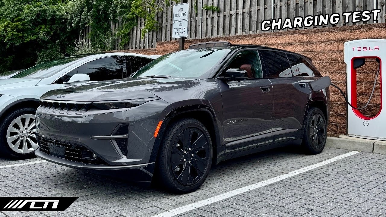 2025 Jeep Wagoneer S Charging Test /// Fast But Not Perfect