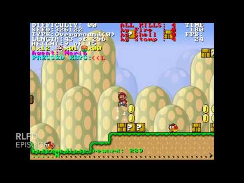 Reinforcement Learning with Demonstrations in Super Mario