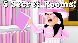 5 SECRET ROOMS In Bloxburg! *OP DOOR*