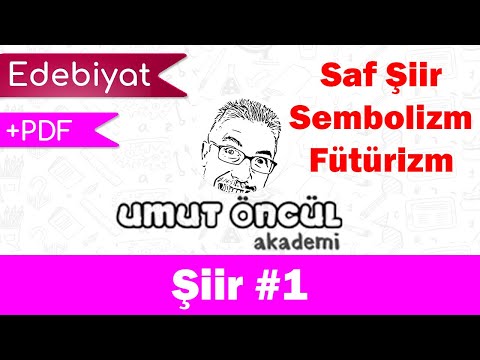 Türk Dili ve Edebiyatı | 12.Sınıf | 3.Ünite | Şiir #1 | +PDF