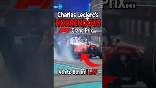 How Charles Leclerc FUMBLED A Potential PODIUM Finish In the F1 Miami Grand Prix... #shorts