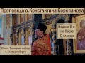 Проповедь о.Константина Корепанова в Неделю 6-ю по Пасхе, о слепом (29.05.2022)