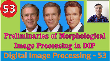 Preliminaries of Morphological Image Processing in DIP || What is Morphology?Facial morphing || #DIP
