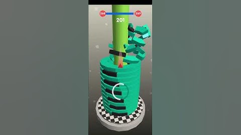 Stack Ball - Gameplay Walkthrough Android, ios All Levels 268 #Shorts